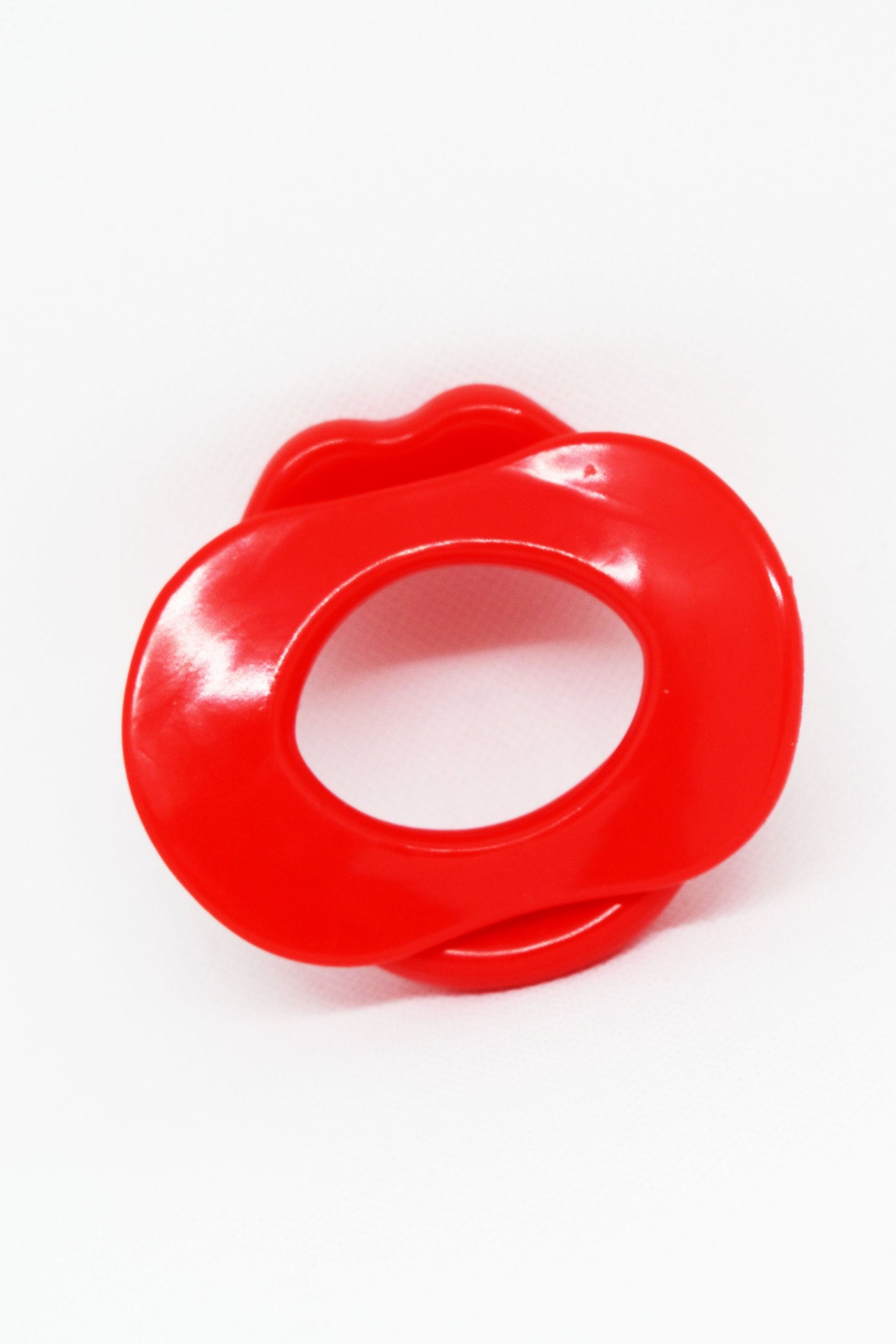 Silicone Mouth Red, Fetish Product, BDSM
