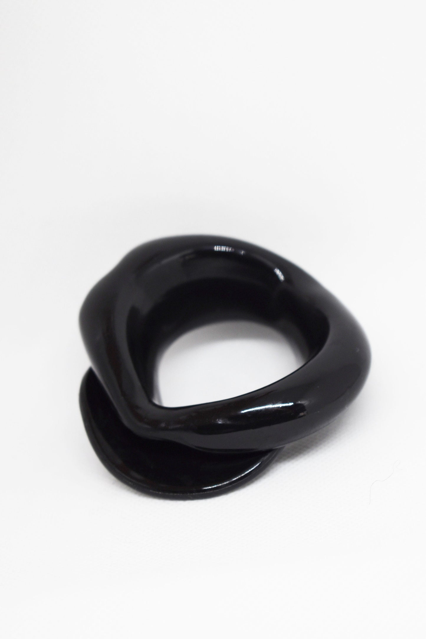 Silicone Mouth Black, Fetish Product, BDSM