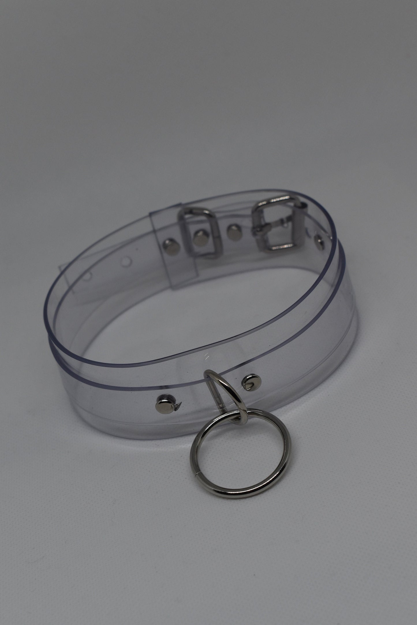 Clear PVC neck collar
