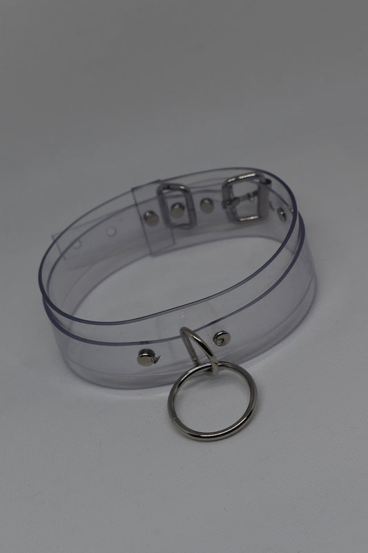 Clear PVC neck collar