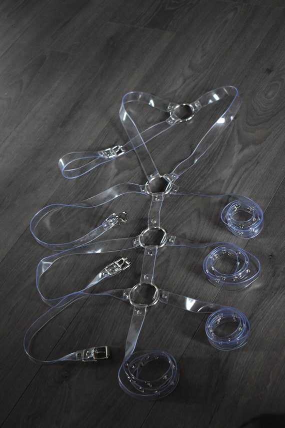 Clear PVC Bodyharness