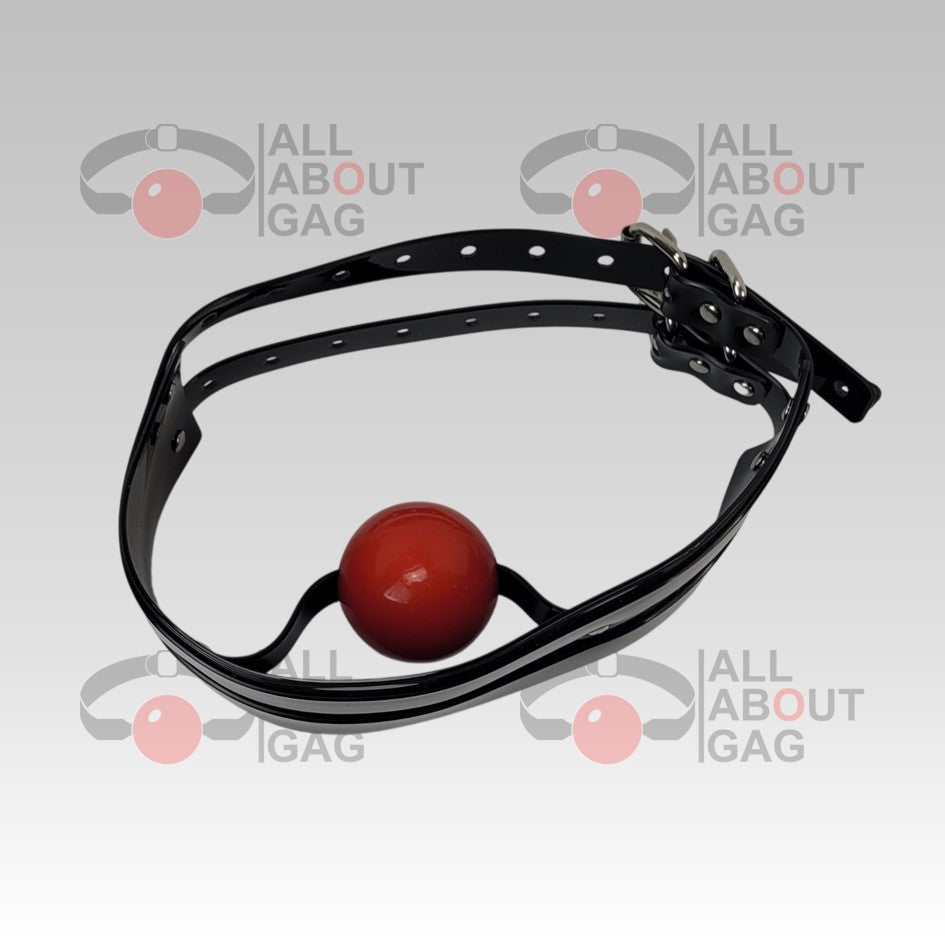 Huge Panel Gag Type 3 in black PVC