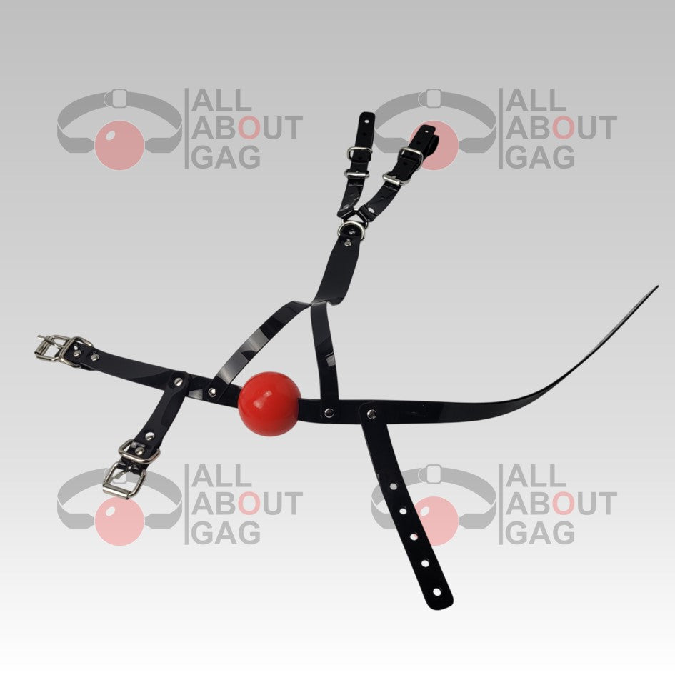 Y strap Harness ballgag zero Ring