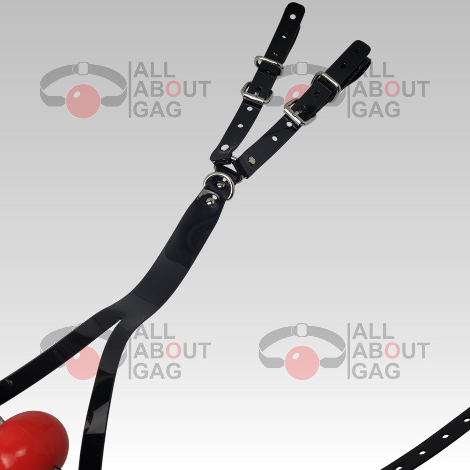 Y strap Harness ballgag zero Ring