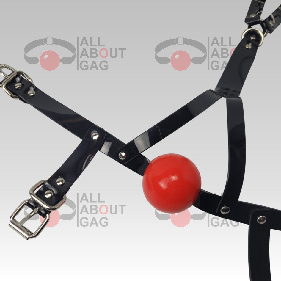 Y strap Harness ballgag zero Ring