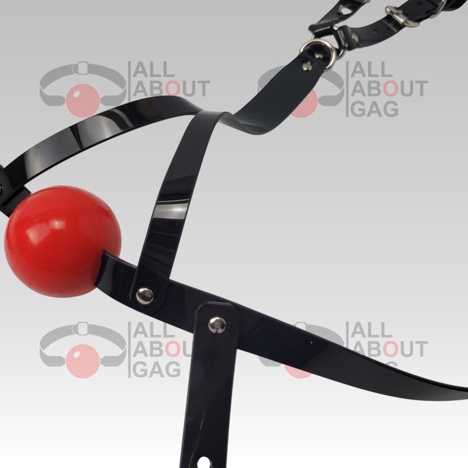 Y strap Harness ballgag zero Ring