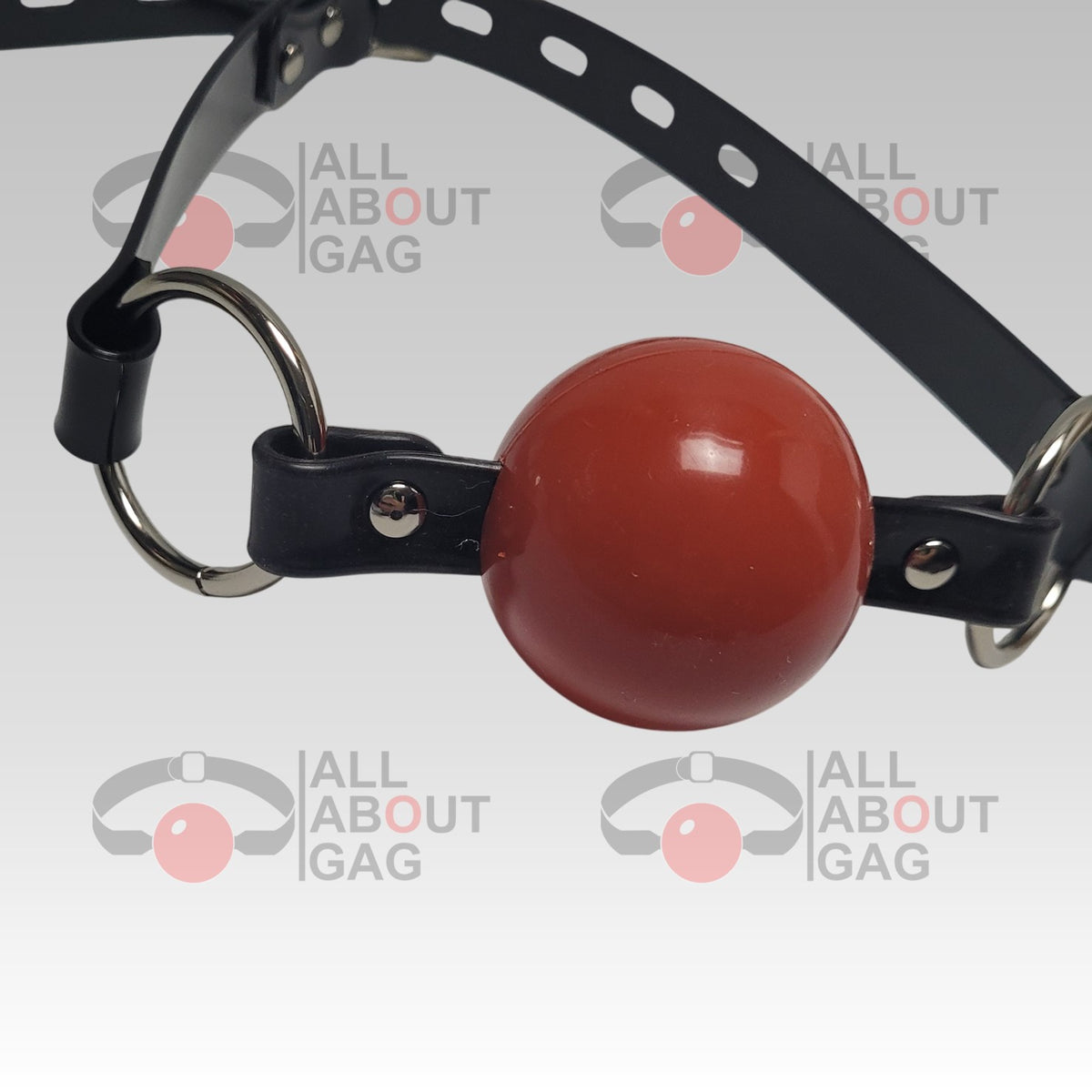 Halloween Special dark orange/red ballgag