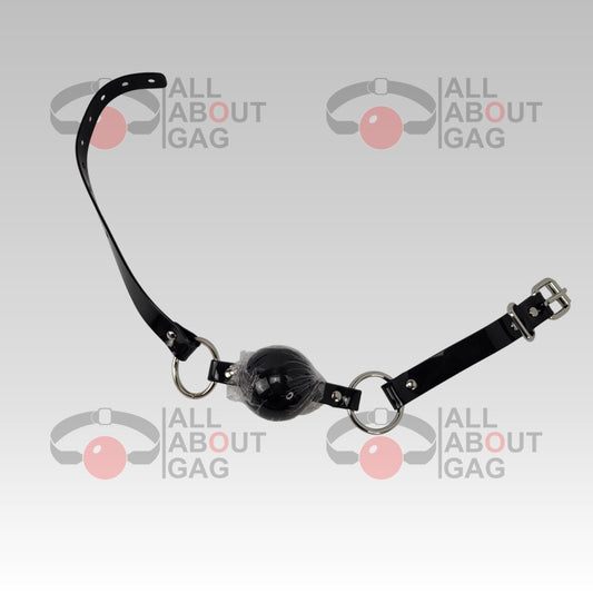Black Silicon Ball Gag with PVC black strap – Unclamed order
