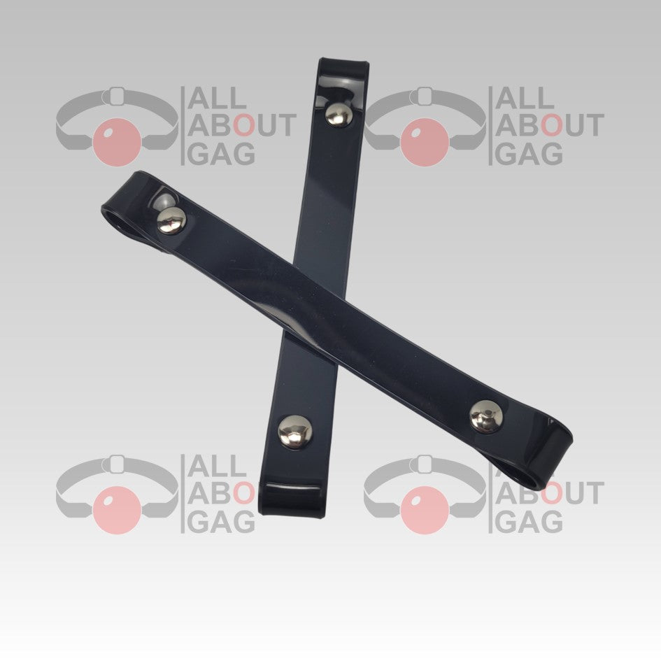 Longer nose strap for 13 in 1 harness ballgag