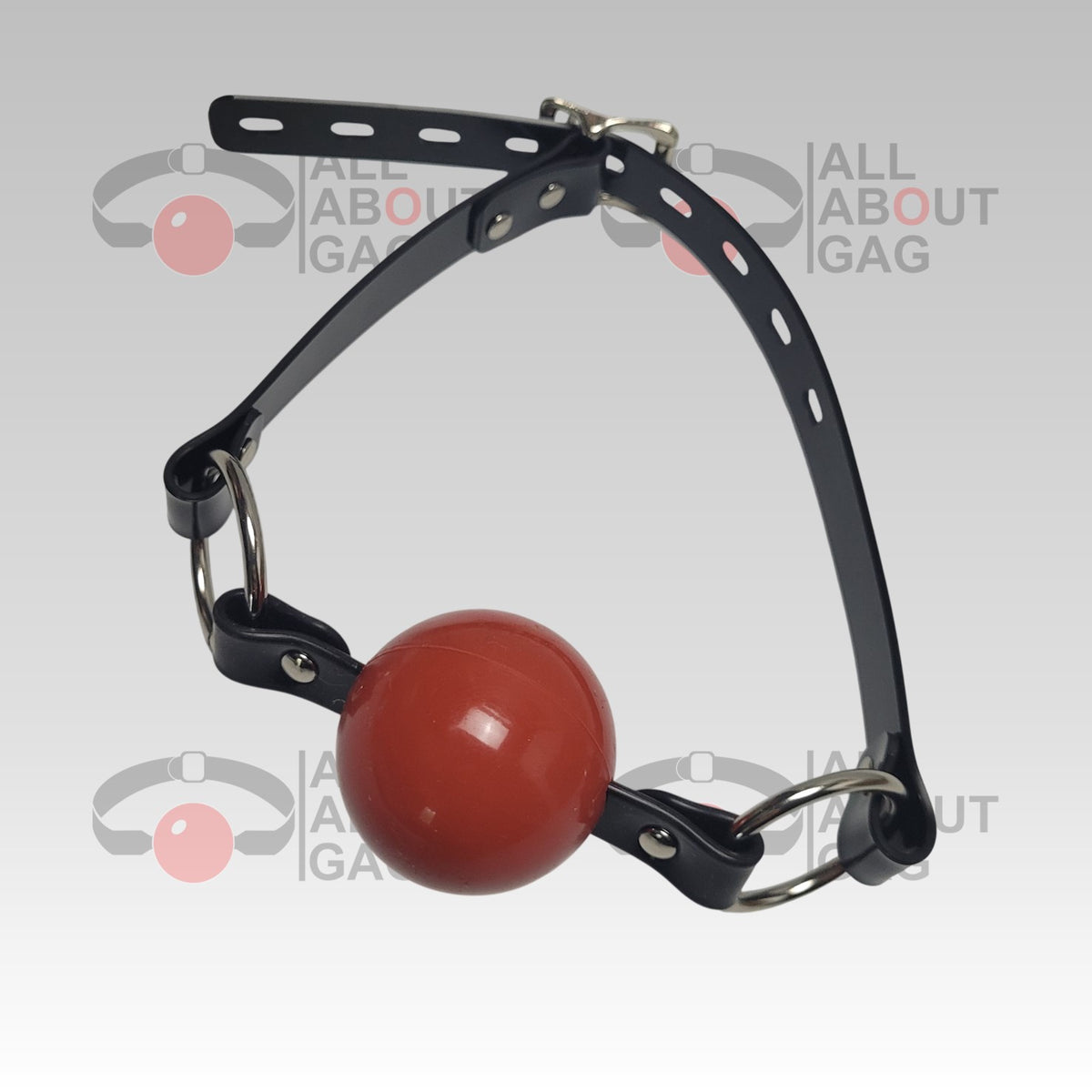 Halloween Special dark orange/red ballgag