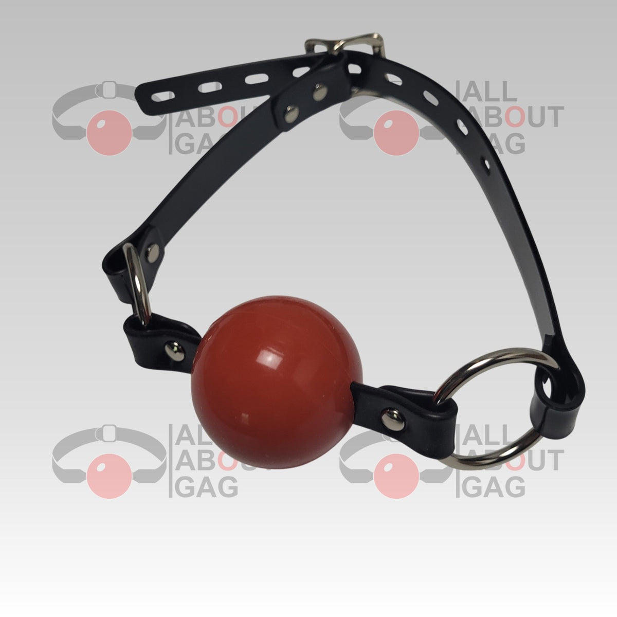 Halloween Special dark orange/red ballgag