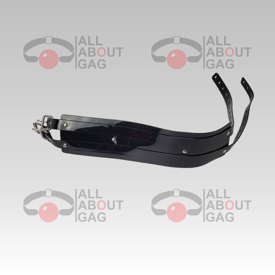 Huge Panel Gag Type 3 in black PVC