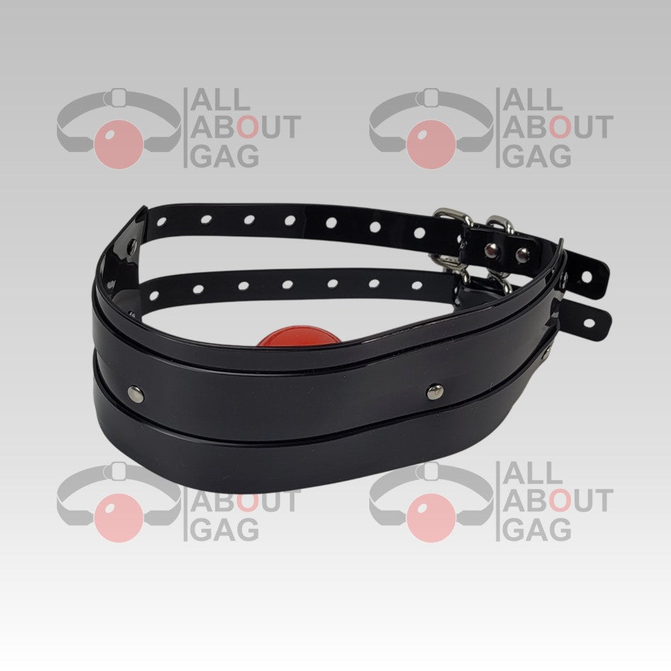 Huge Panel Gag Type 3 in black PVC