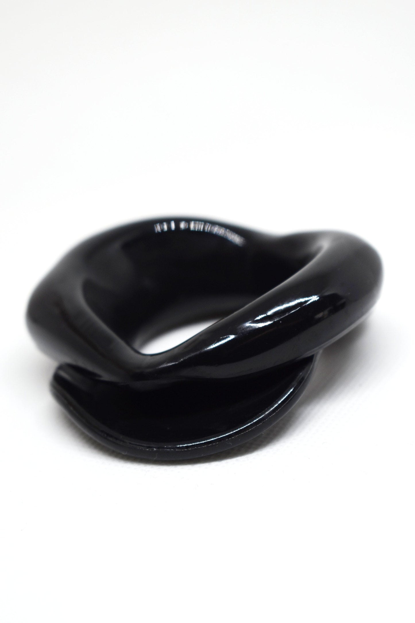 Silicone Mouth Black, Fetish Product, BDSM