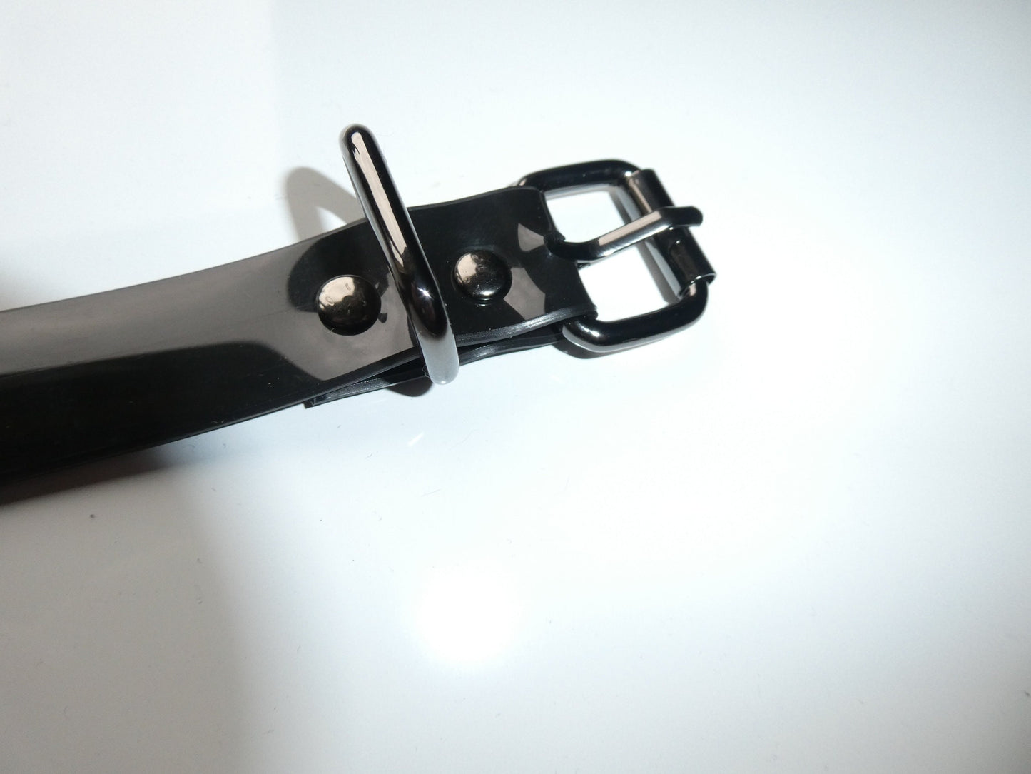 Full Black Silicon Ball Gag with PVC black strap -Lockable -Vegan – AAG ...