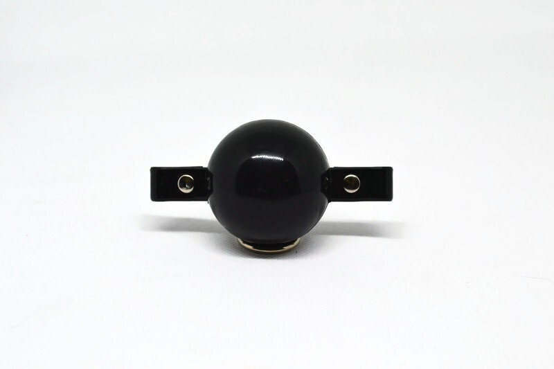 Additional ball for the 13 in 1 Harness ballgag in black PVC Vegan